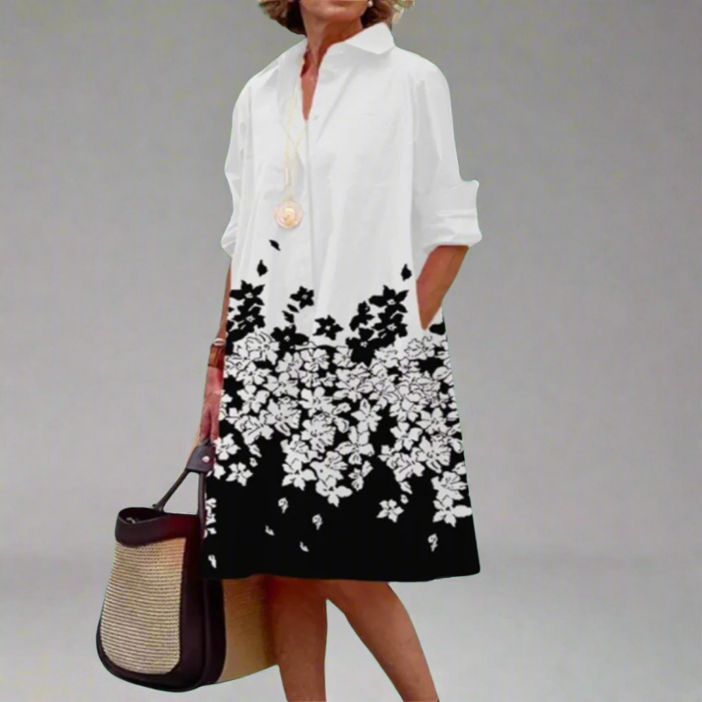 Zinnia - Robe midi florale