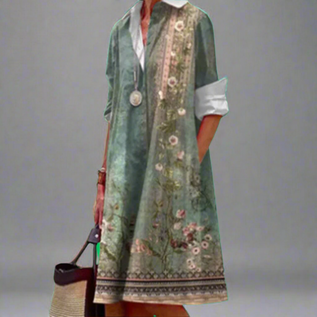 Kaia - Robe chemise chic