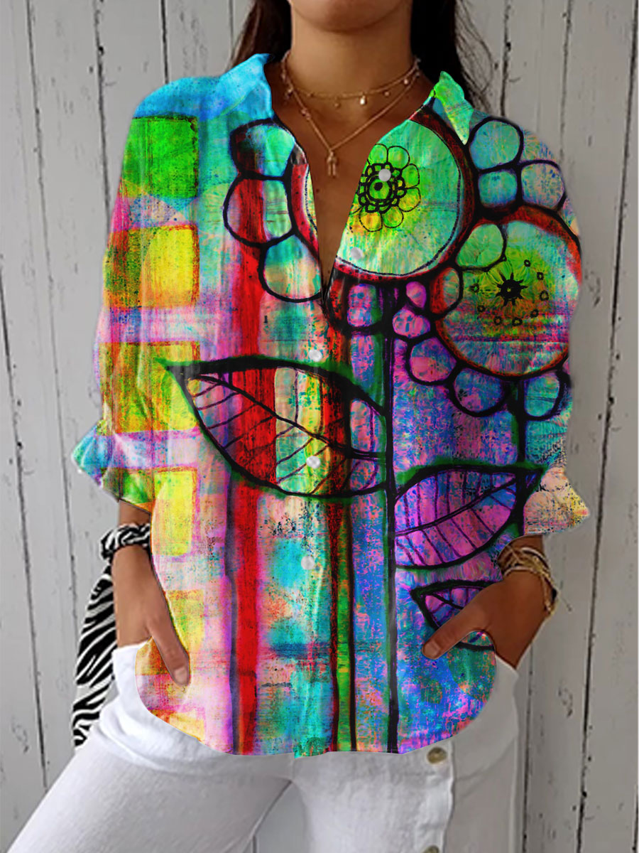 Fenna | Blouse artistique Floral