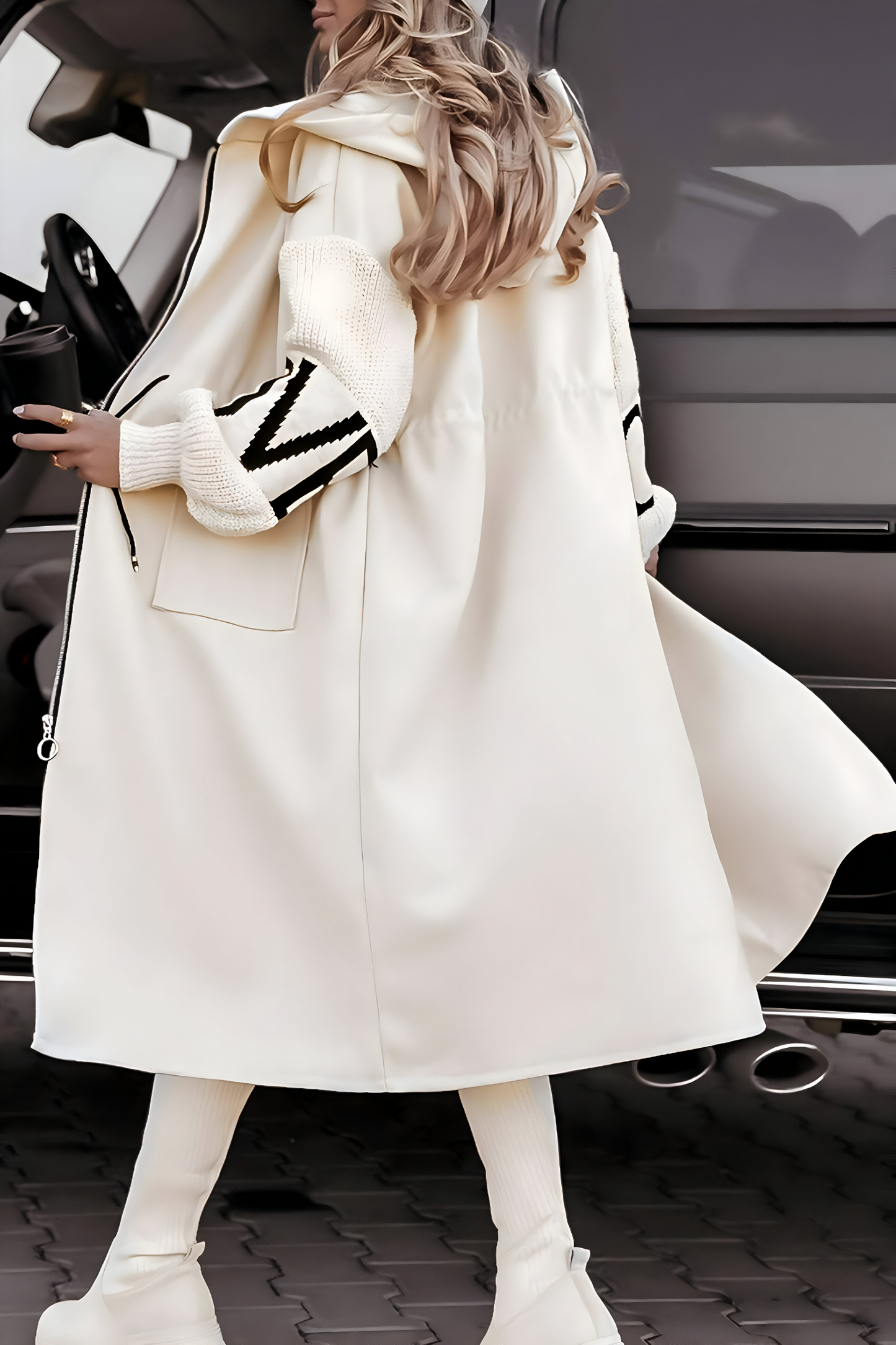 Rosana - Veste coupe-vent longue