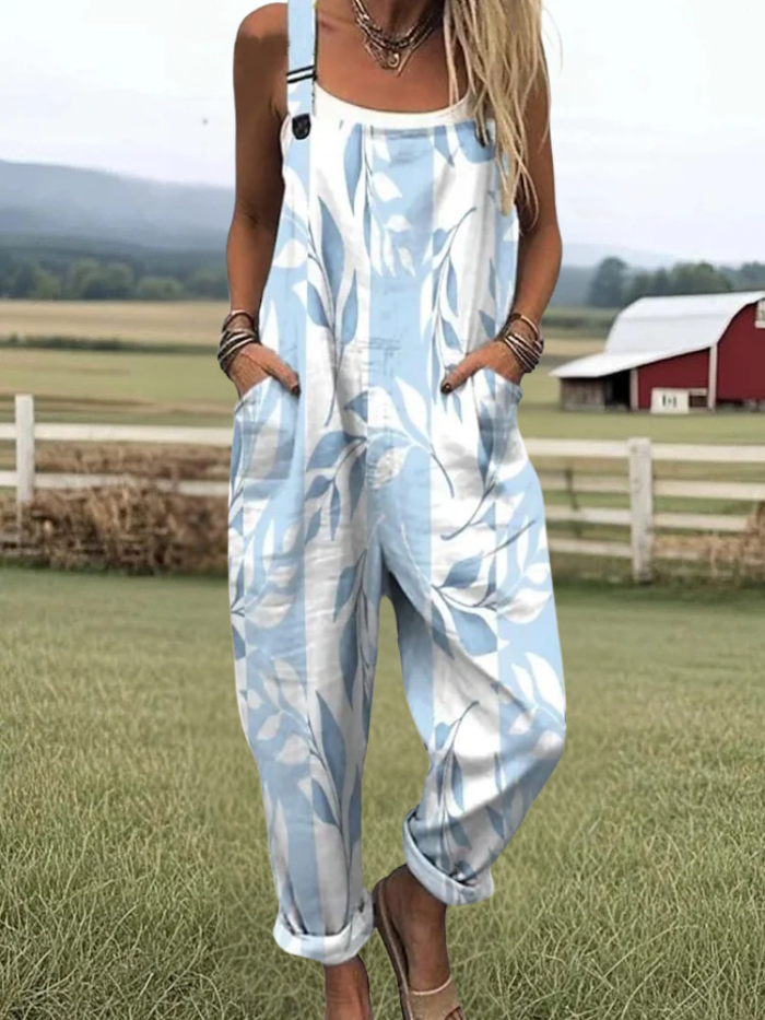 Marry | Combinaison Feuille Rayée