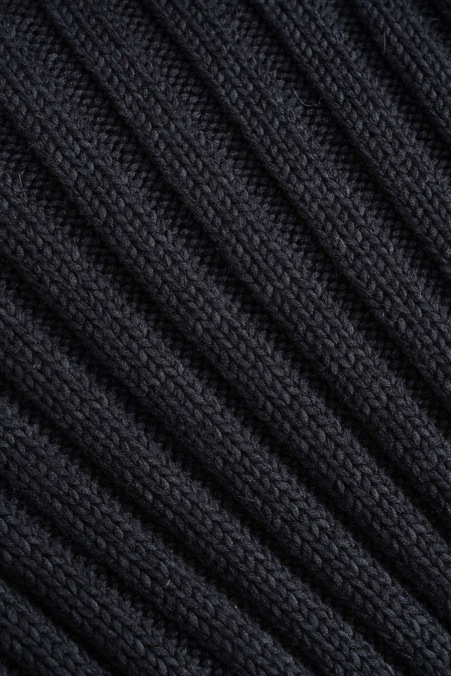 Pull en fourrure exclusif - Noir