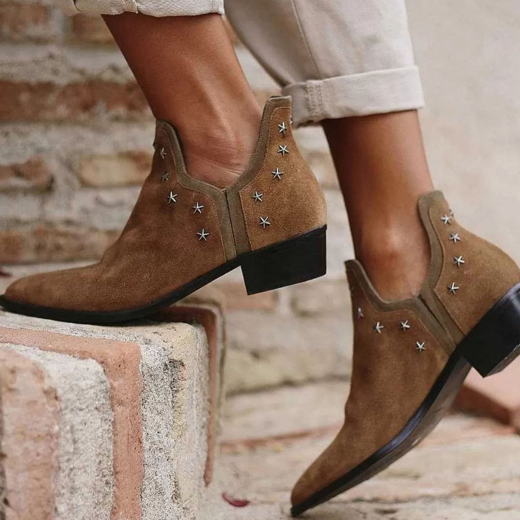 Evelyn | Bottines Western avec clous