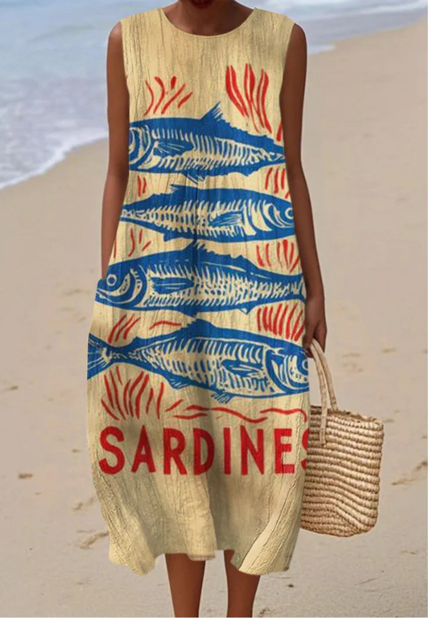 Anaïs | Robe Poissons Vintage