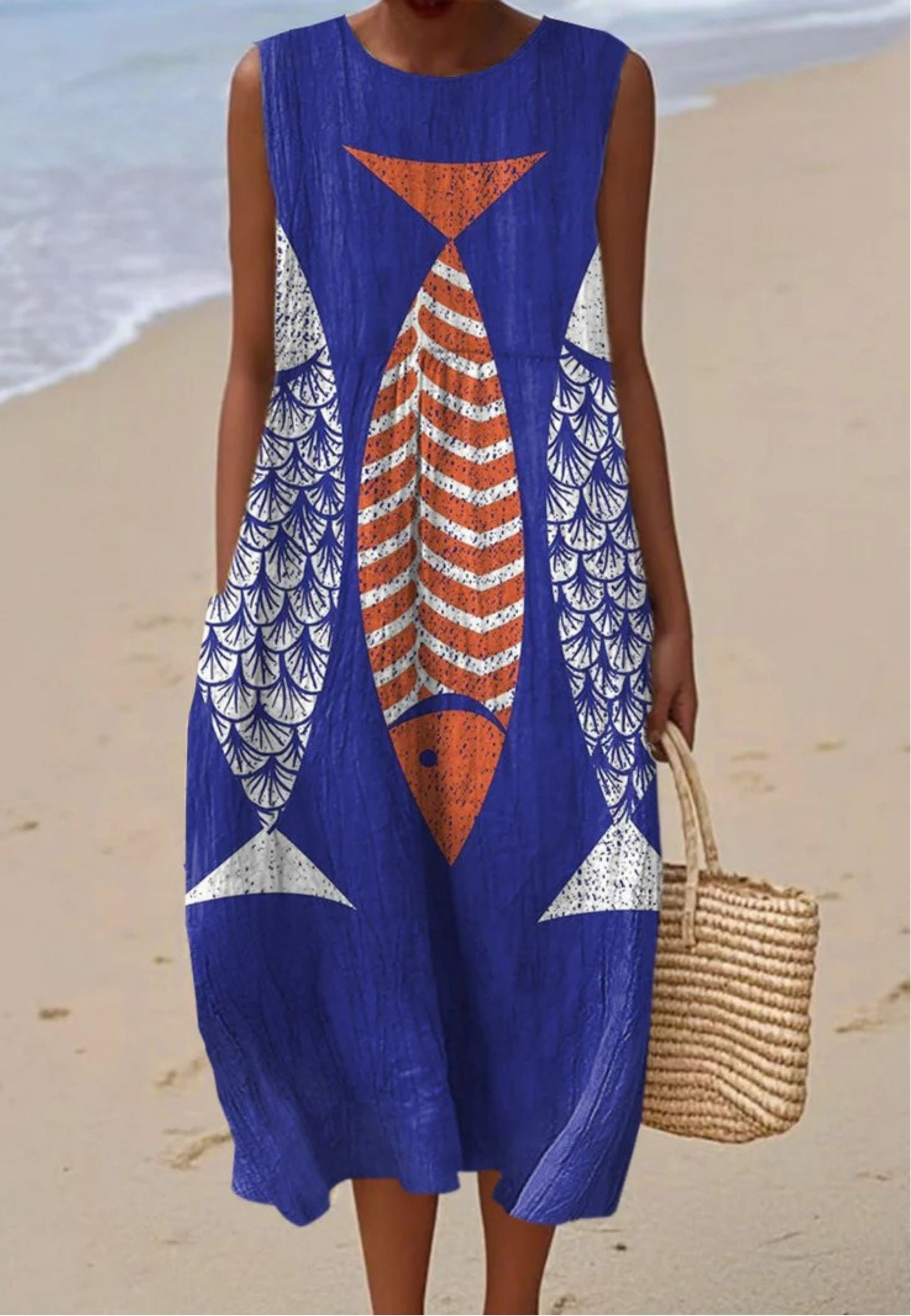 Lina | Robe Poisson Vintage