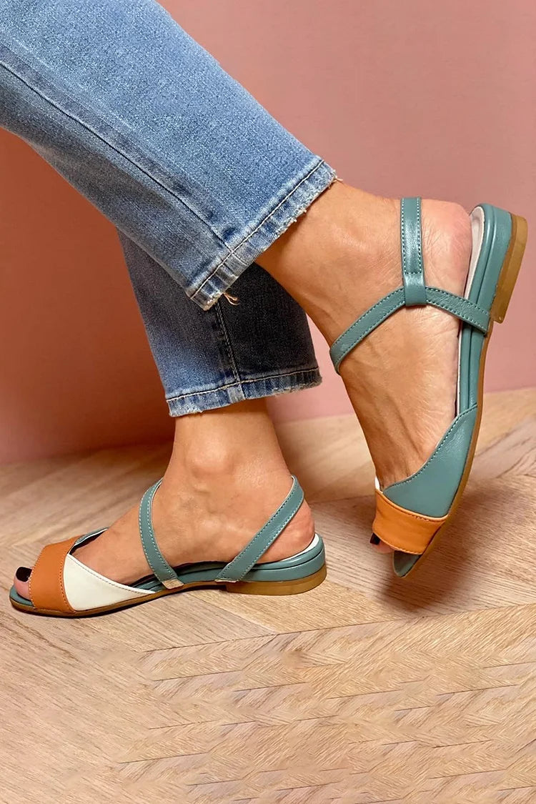 Sandales à blocs de couleur Casey