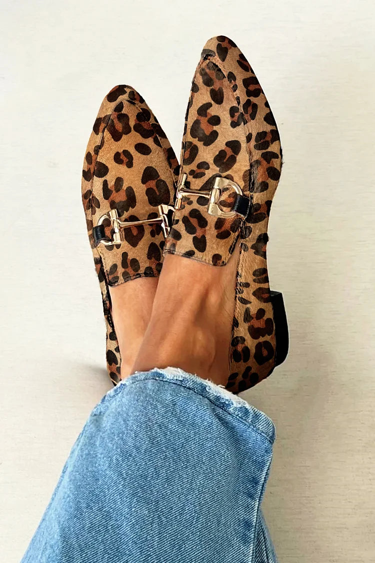 Eliana | Mocassin avec détail métallisé