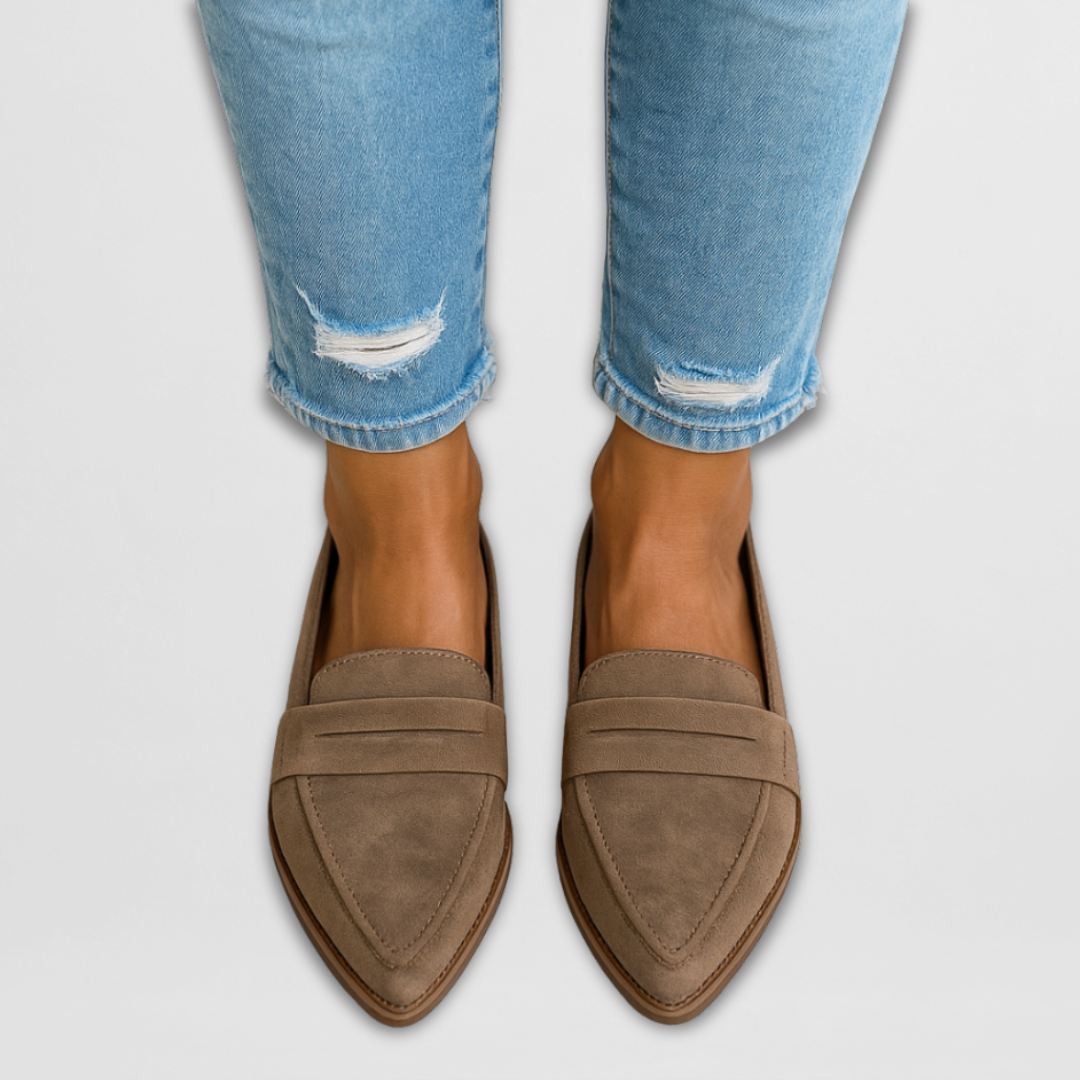 Nadia - Mocassins en daim