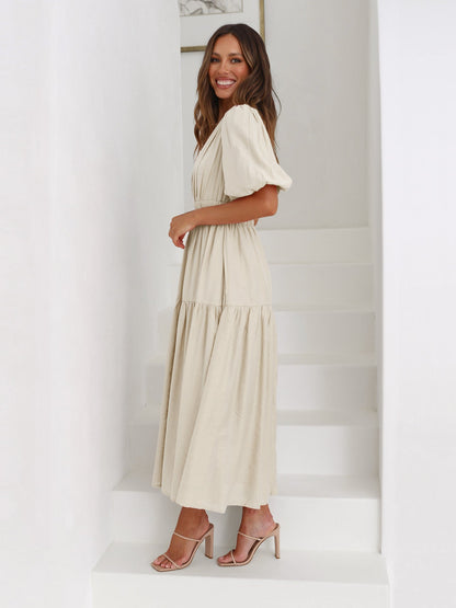 Bethany | Robe à manches bouffantes