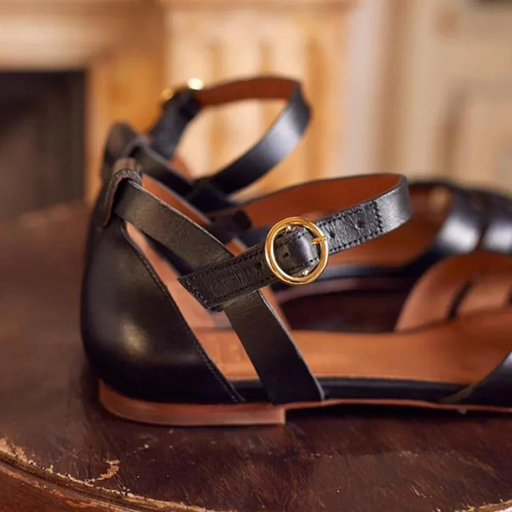 Alma | Sandales plates à bride retenue