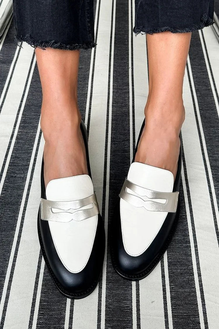 Abby | Mocassins Classiques Monochrome