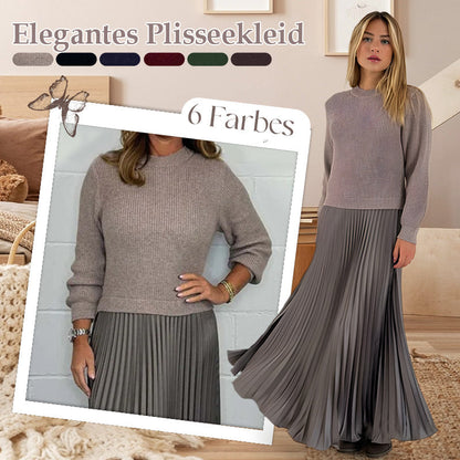 Sophie | Robe longue élégante à plis
