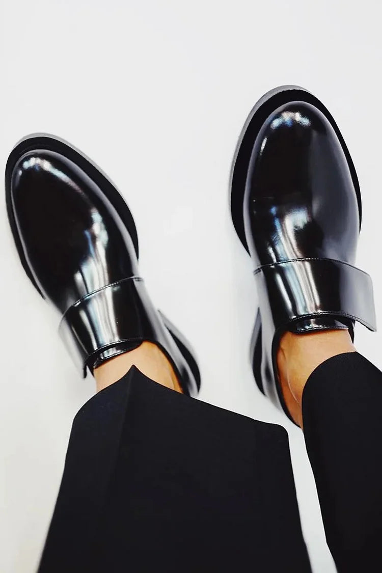 Celeste | Mocassins à bride polie