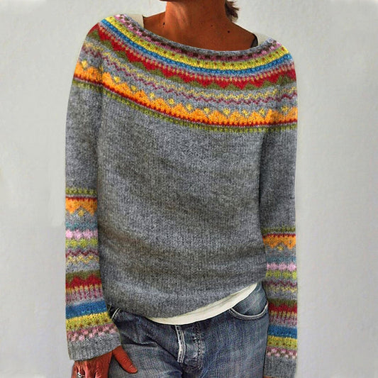 Emily™ - Pull-over rétro confortable