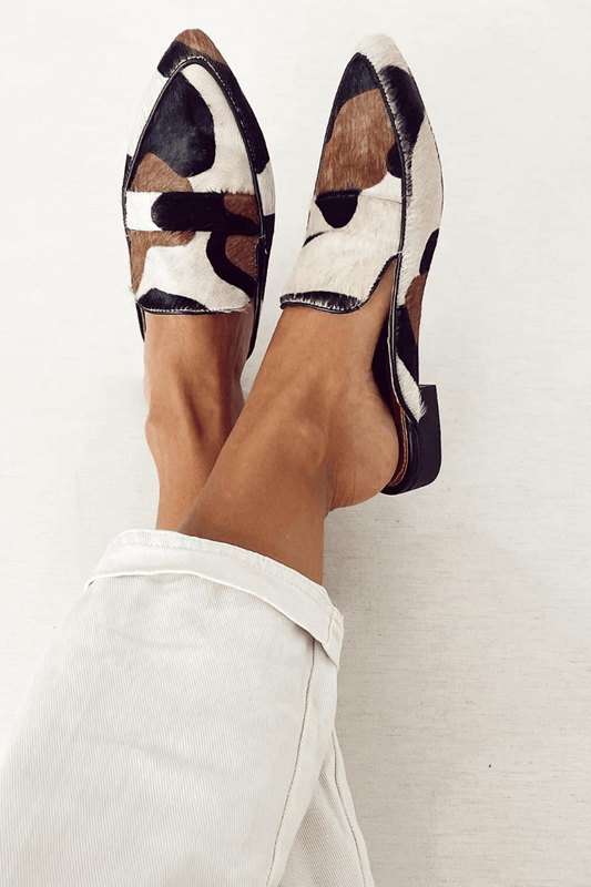 Britney | Loafer à motif abstrait