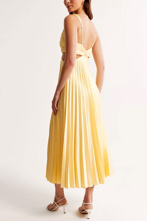Elsa | Robe longue élégante à plis