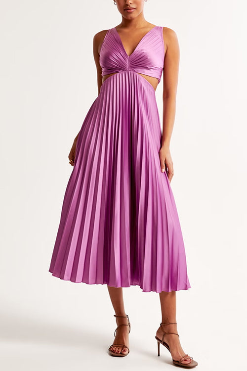 Elsa | Robe longue élégante à plis