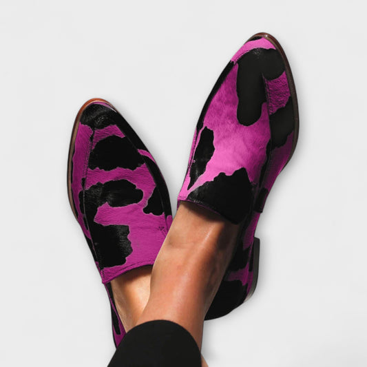 Paloma – Chaussures à motif vache