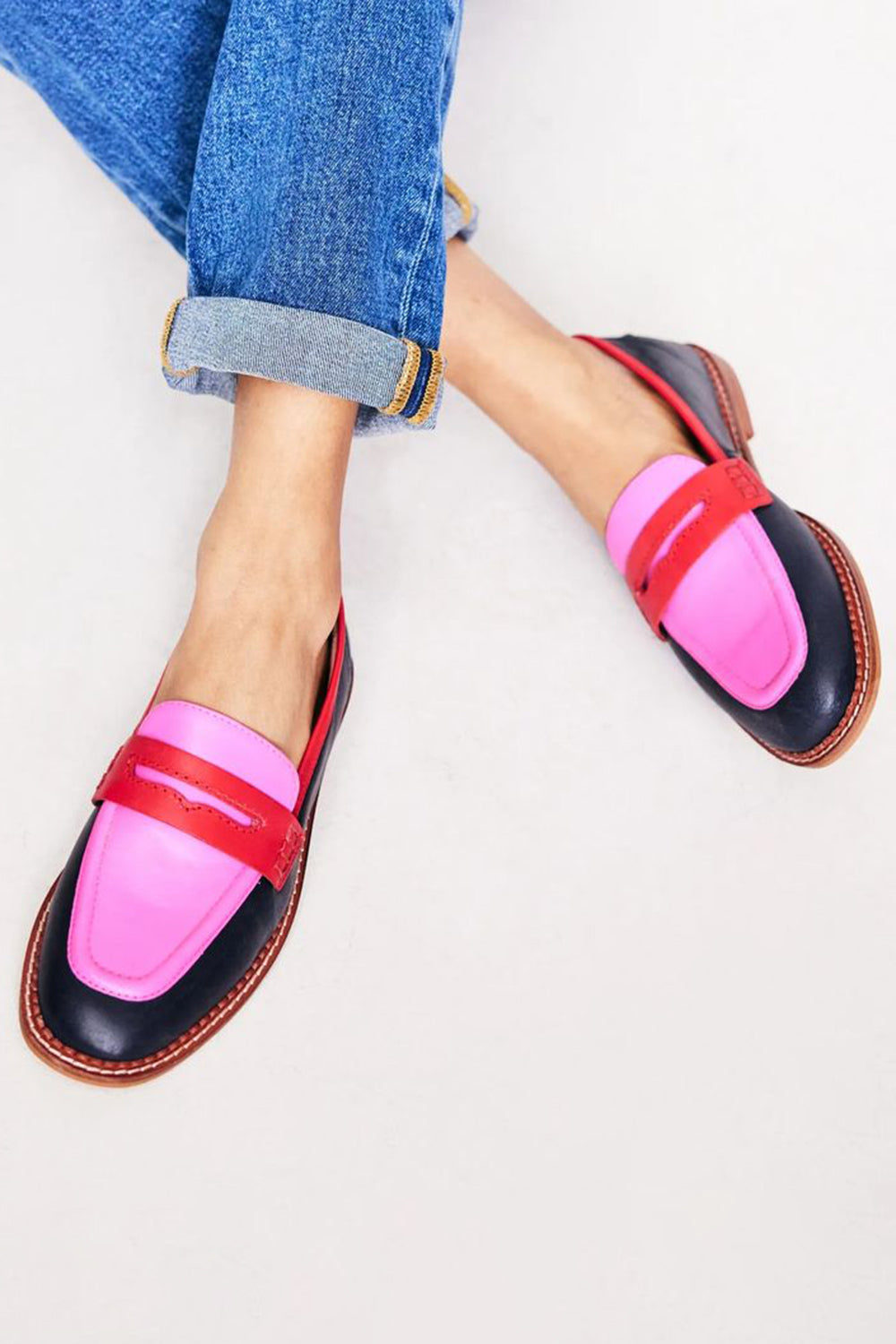 Lunessa – Mocassins Orthopédiques Noirs