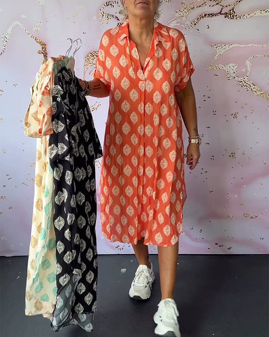 Dinie | Robe de printemps à manches longues