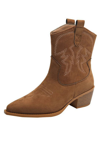 Ellie | Bottine Western à Talon Pointu