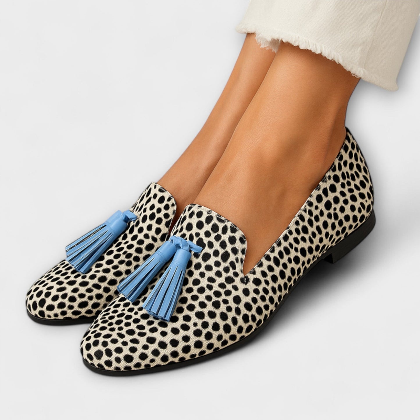 Mira - Mocassins à pompon