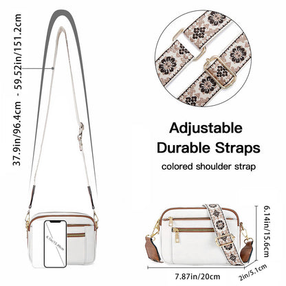 Camilla | Sac à bandoulière en cuir finement travaillé