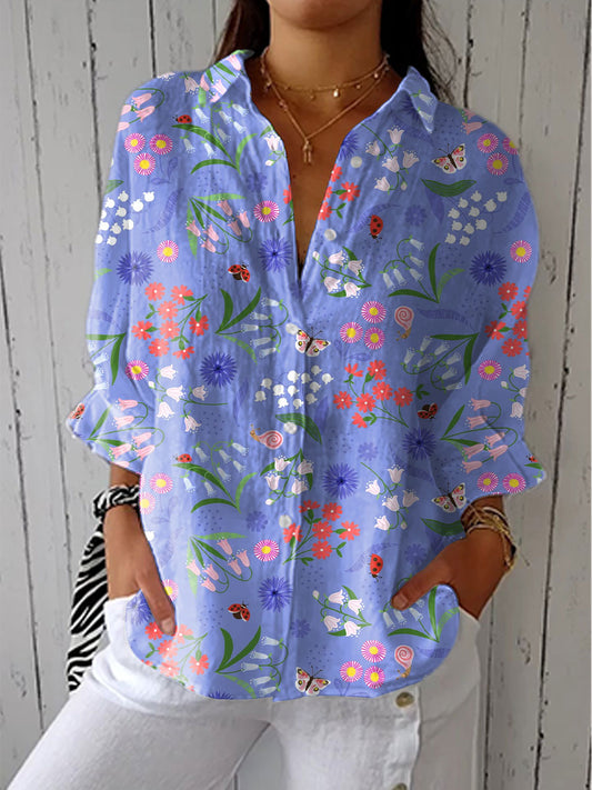 Felicia | Chemisier de Meadow en fleurs