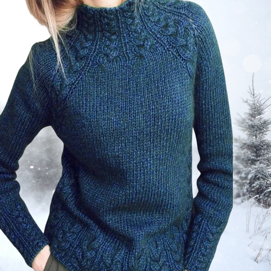 Marijke | Pull torsadé élégant