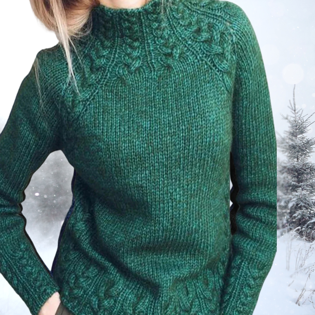 Marijke | Pull torsadé élégant