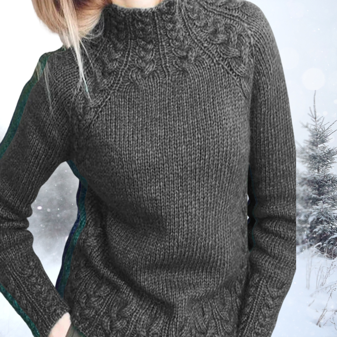Marijke | Pull torsadé élégant