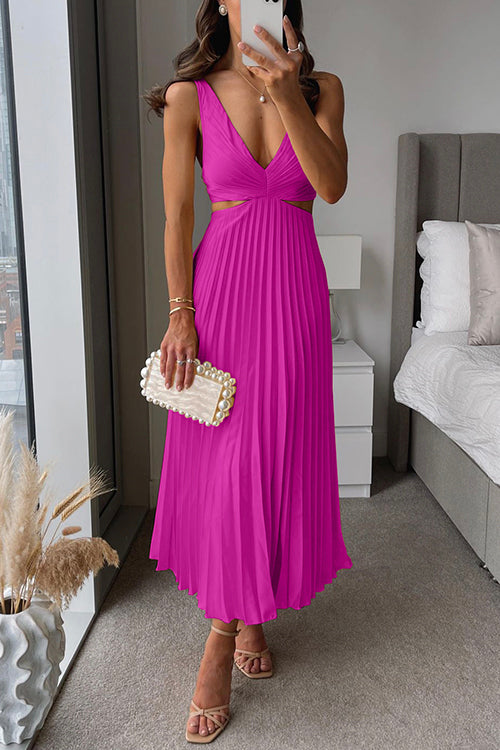 Elsa | Robe longue élégante à plis