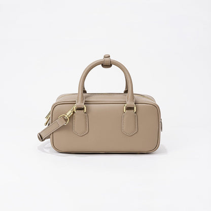 Sac à bandoulière en cuir véritable vintage