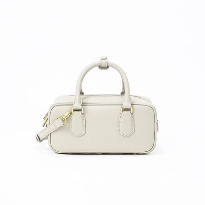 Sac à bandoulière en cuir véritable vintage