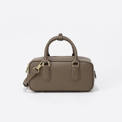 Sac à bandoulière en cuir véritable vintage