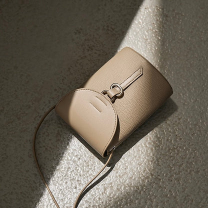 Mini sac à main en cuir véritable pour téléphone