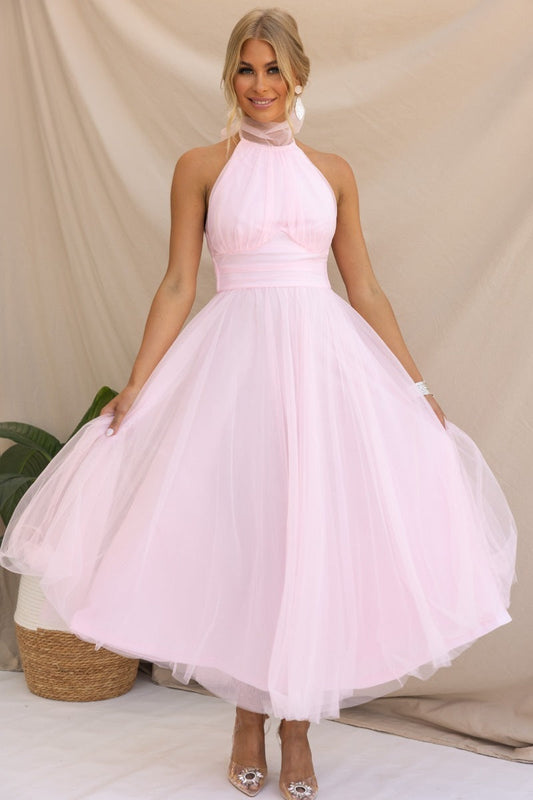 Sadie | Robe longue en fin tissu