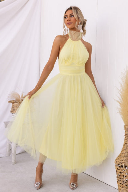Sadie | Robe longue en fin tissu