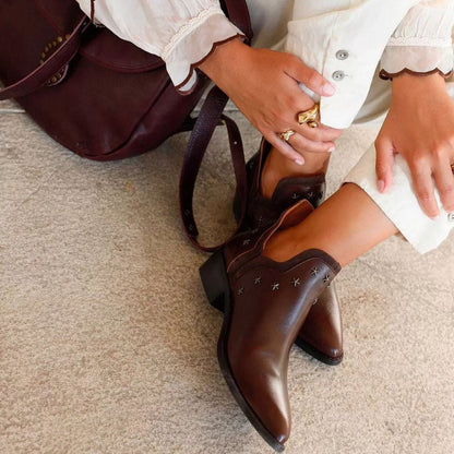 Evelyn | Bottines Western avec clous
