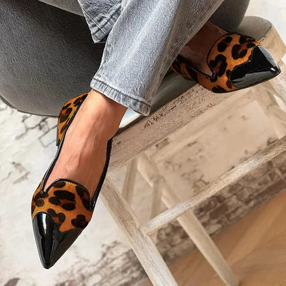 Erin | Ballerines en imprimé animal élégantes