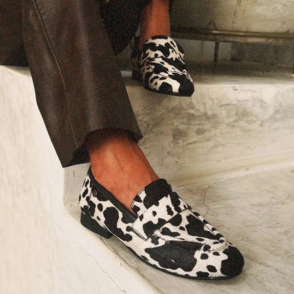 Brynn | Mocassins Élégants à Imprimé Animal