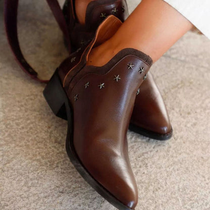 Evelyn | Bottines Western avec clous