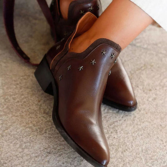 Evelyn | Bottines Western avec clous