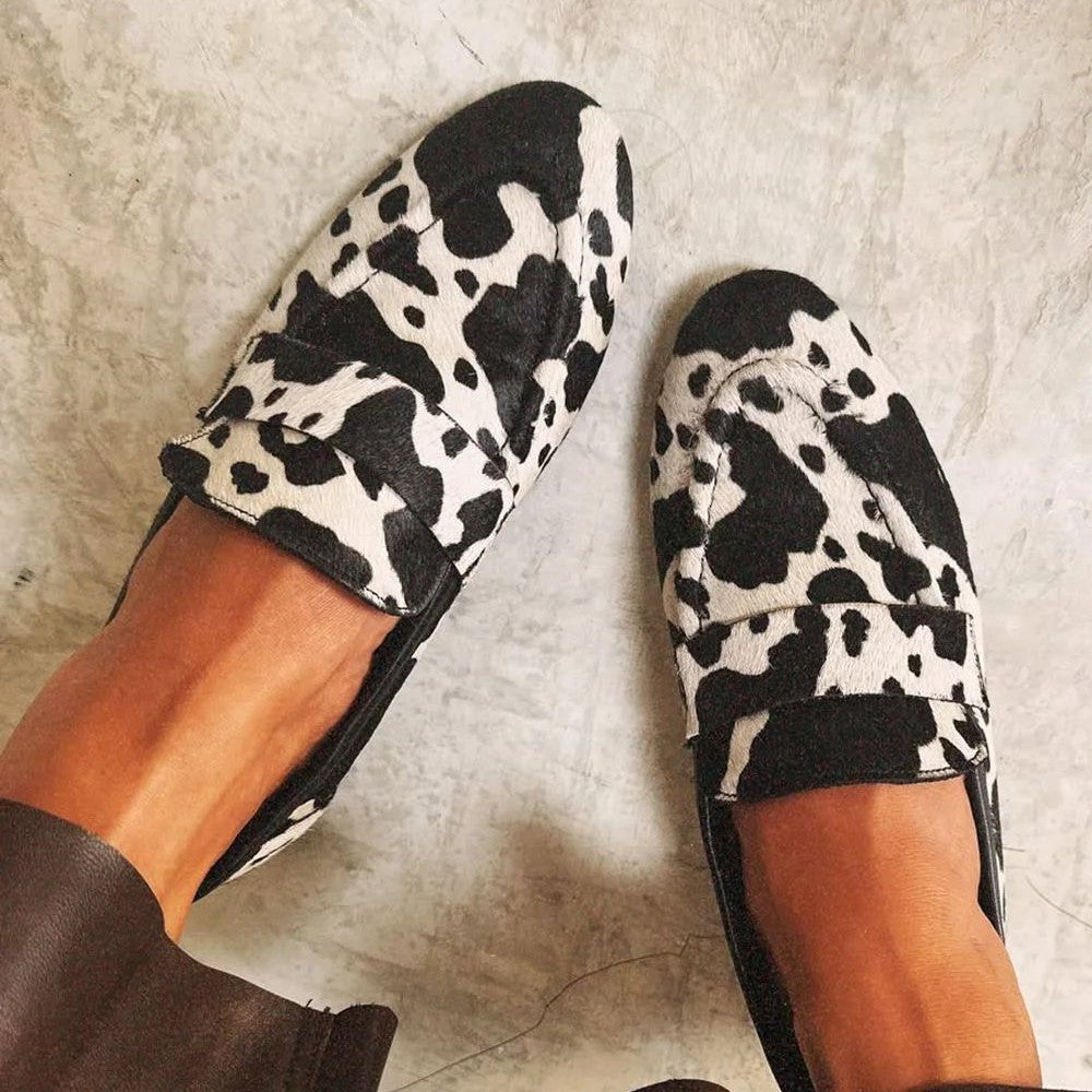 Brynn | Mocassins Élégants à Imprimé Animal
