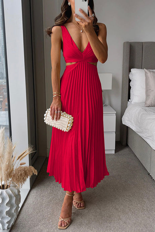 Elsa | Robe longue élégante à plis
