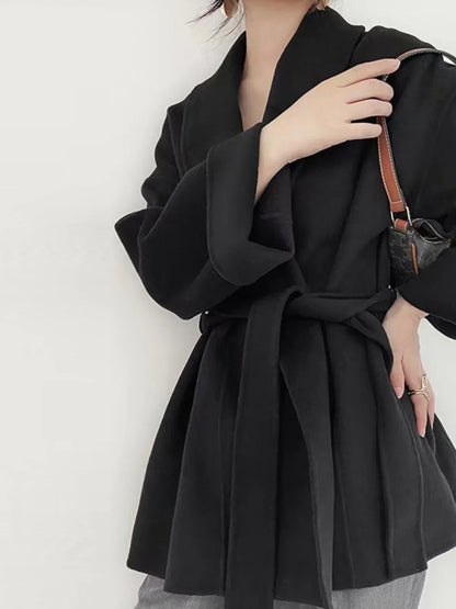Serenya™ | Manteau en laine et cachemire fabriqué à la main