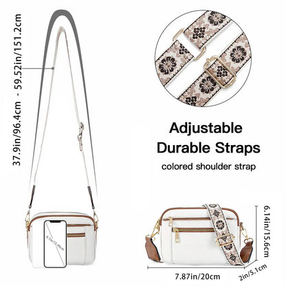 Edith | Sac à bandoulière en cuir raffiné