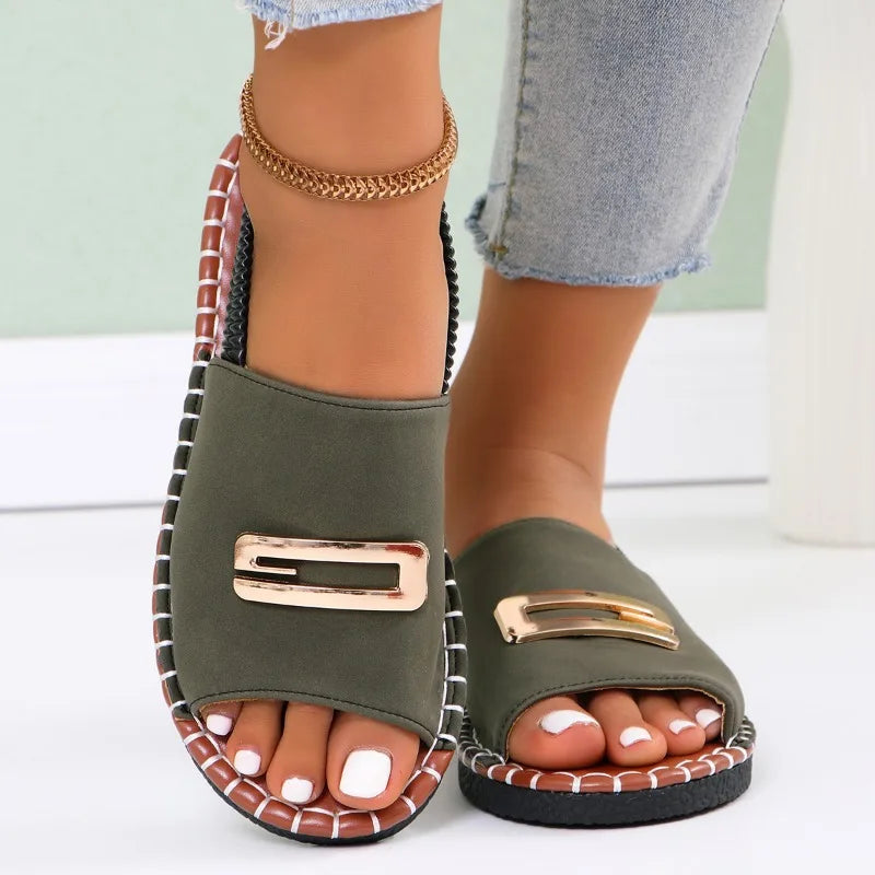 Sandales à talon en coin orthopédiques Gianna™