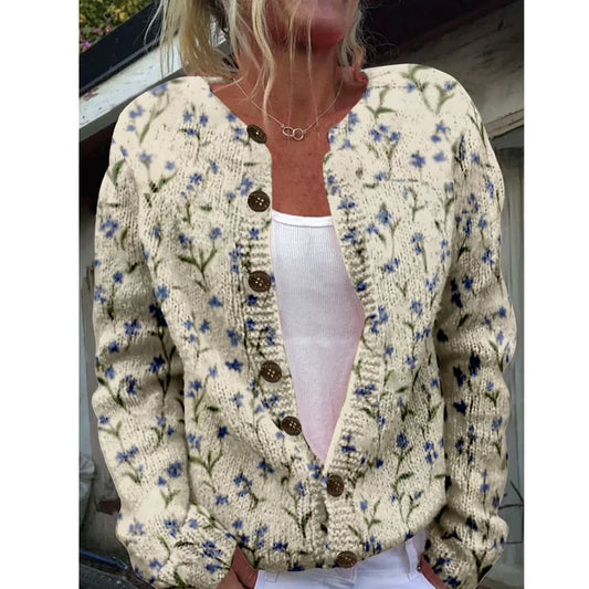Marie | Veste chic à imprimé