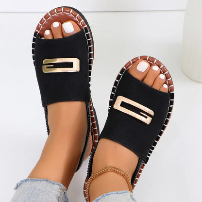 Sandales à talon en coin orthopédiques Gianna™